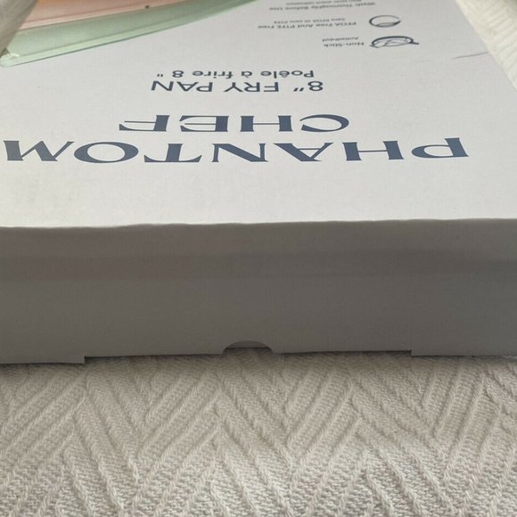 PHANTOM CHEF 8" Fry Pan in Navy Blue NEW in Box - Picture 6 of 9